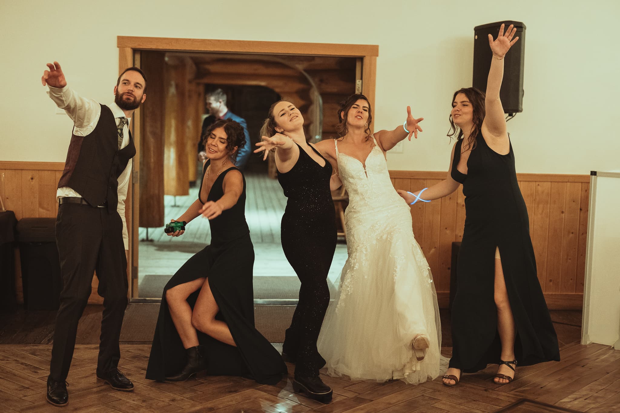 Wedding party celebration